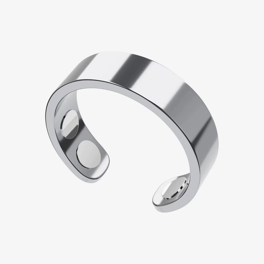 Acezozla™ Magnetic Ring - Elegant Stainless Steel Ring - Magnet Rings