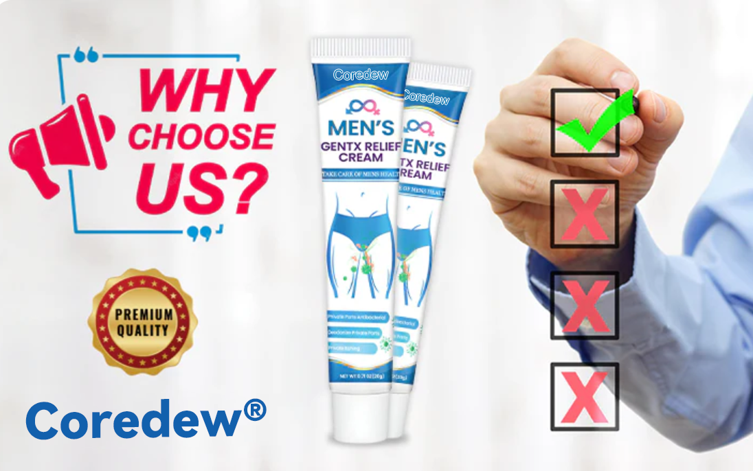 Coredew® Men’s GentX Relief Cream