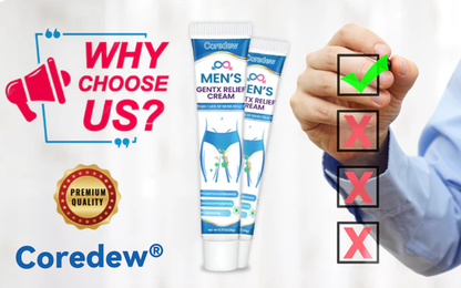 Coredew® Men’s GentX Relief Cream
